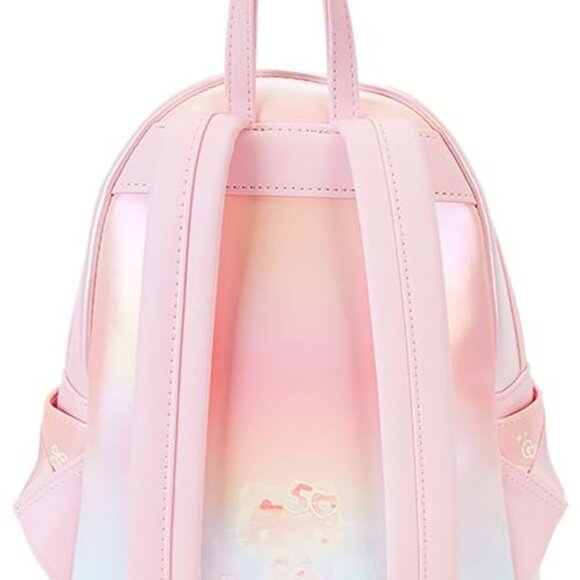 ✨ Loungefly x Sanrio Hello Kitty 50th Anniversary Mini Backpack – NWT ✨ - Picture 3 of 11